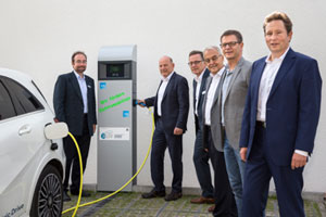 [Translate to English:] VDI Ladesäule für Elektroauto